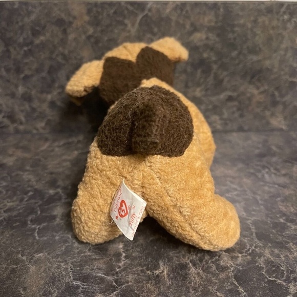 TY Beanie Babies 1996 Tuffy Brown Dog - Picture 3 of 7